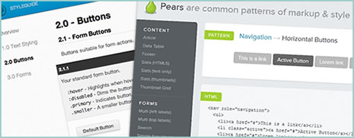 Living CSS Style Guides & Pattern Libraries