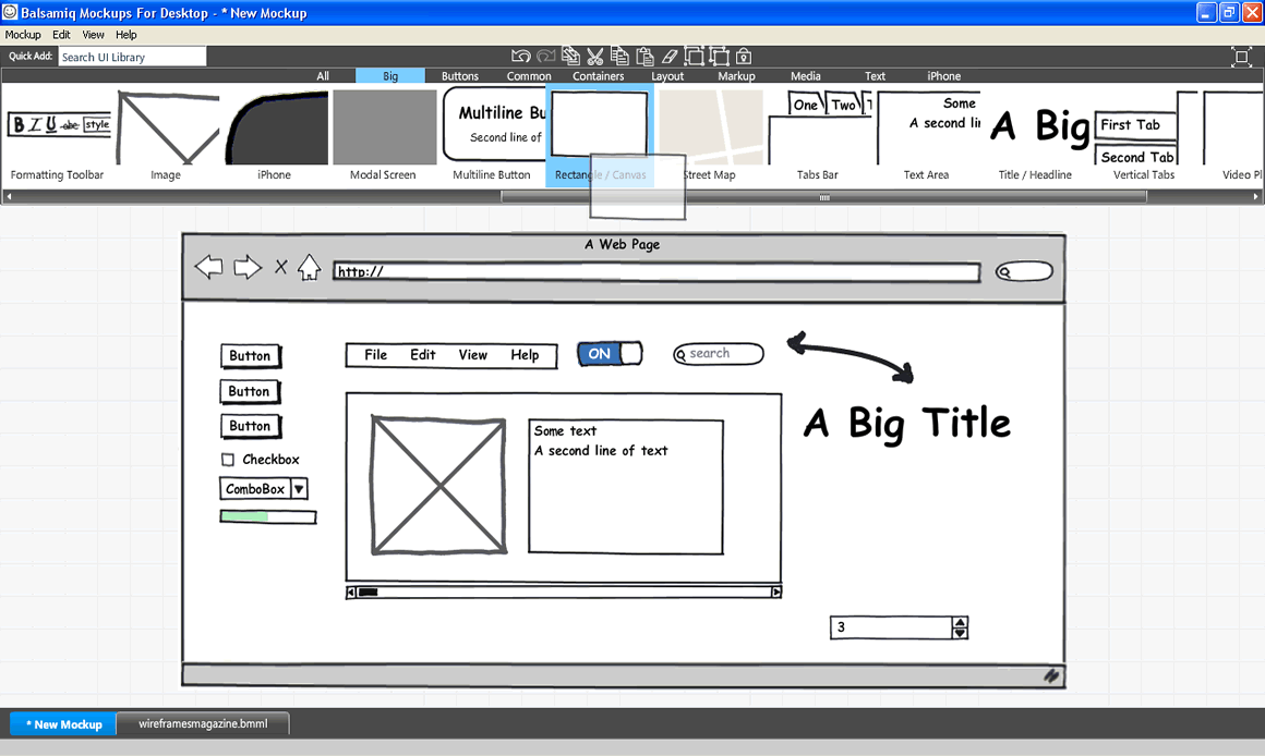 Download Wireframes Magazine Balsamiq Mockups 1 5 PSD Mockup Templates